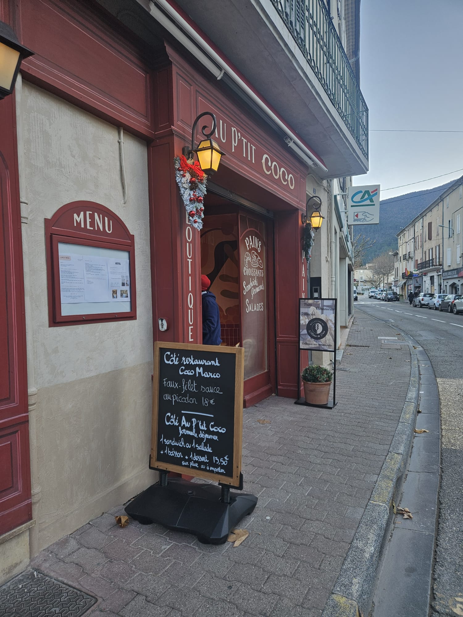 Façade du restaurant Cocomarco